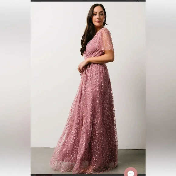 Marseille Embossed Maxi Dress - Picture 4 of 8